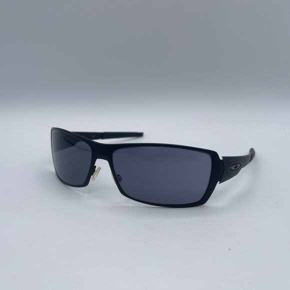 OAKLEY Spike Metal Sunglasses Rectangle Matte Black 05-931 65-15